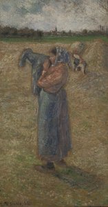 Mujer en los campos, 1882