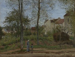 Casas en Bougival (otoño)