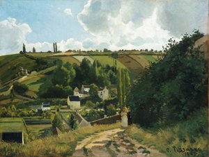 Colina de Jalais, Pontoise, 1867