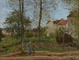 Paisaje de Louveciennes (otoño)
