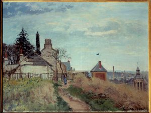 Le palais de justice à Pontoise de Camille Jacob Pissarro