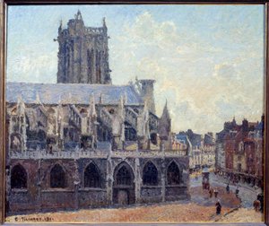 La iglesia Saint Jacques en Dieppe