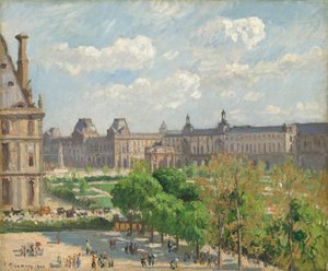 Place du Carrousel, París, 1900 de Camille Pissarro