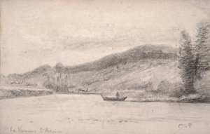 El Río Marne en Varenne-Saint-Hilaire, 1863-65