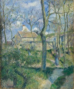 El Camino a Les Pouilleux, Pontoise de Camille Jacob Pissarro