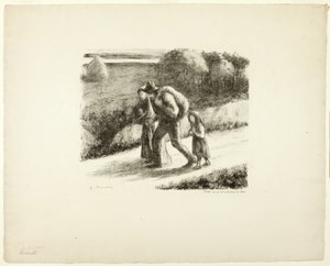 Los vagabundos de Camille Pissarro