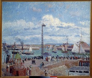 La cala de los pilotos, antes del puerto de Le Havre