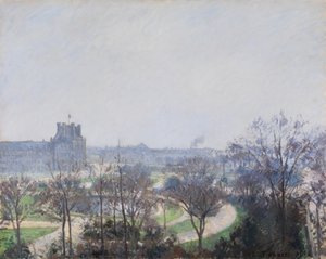Jardines de las Tullerías de Camille Pissarro