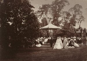 Fiesta Campestre en Orleans House, Londres de Camille Silvy