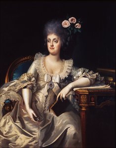 Retrato de María Carolina de Austria de Camillo Landini