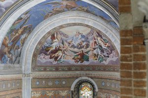Ciclo de frescos dedicado a la Virgen, detalle de Camillo Procaccini