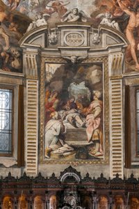 Lamentación de Cristo (fresco) de Camillo Procaccini