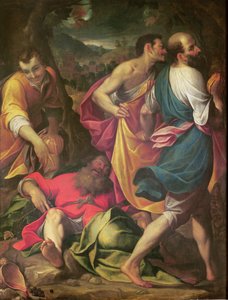 La borrachera de Noé de Camillo Procaccini