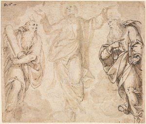 La Transfiguración (recto) de Camillo Procaccini