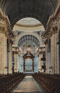 Interior de la Catedral de Santiago, Montreal, Canadá (foto) de Canadian Photographer