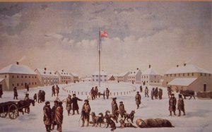 Rebelión de Riel en Canadá, Fort Garry capturado por Riel en 1869 de Canadian School