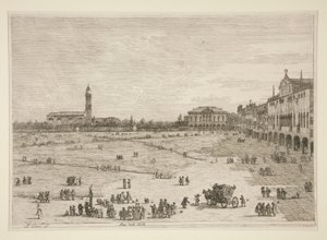 Pr? della Valle, de la serie Vedute (Vistas) de Canaletto (Giovanni Antonio Canal)