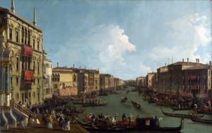 Una regata en el Gran Canal