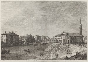 Al Dolo, c. 1735-1746 de Canaletto