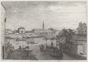 Ale Porte del Dolo de Canaletto