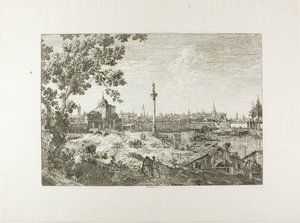 Vista imaginaria de Padua, desde Vedute de Canaletto