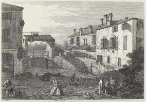 Le Porte Del Dolo, c. 1735-1746 de Canaletto