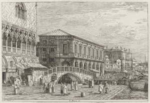 Le Preson. V. [abajo a la izquierda] de Canaletto