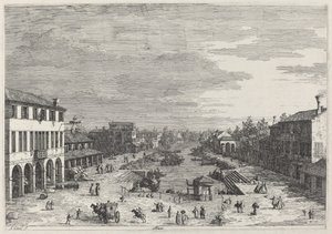 Mestre, c. 1735-1746 de Canaletto