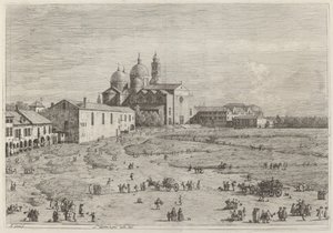 S. Giustina en pra della Vale de Canaletto