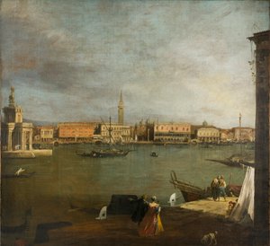 El Bacino di San Marco: mirando al norte, c. 1730 de Canaletto
