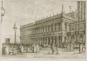 La Biblioteca, de Vedute de Canaletto