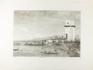 La Torre de Malghera, de Vedute de Canaletto