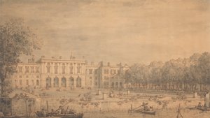 Vista de Old Somerset House desde el Támesis de Canaletto