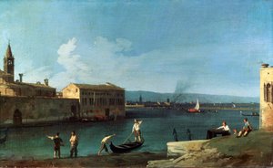 Vista de Venecia, siglo XVIII de Giovanni Antonio Canal