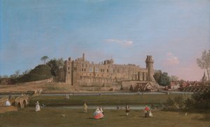 Castillo de Warwick de Canaletto