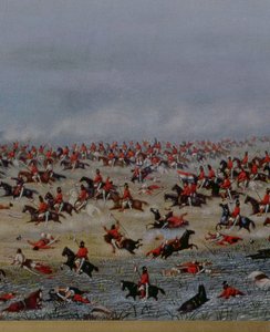 Batalla de Tuyuti, de los cuadros que representan la Guerra de la Triple Alianza de Candido Lopez