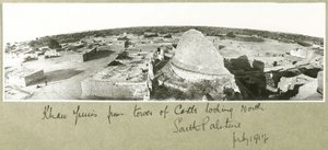Khan Yunis desde la torre del castillo, Palestina del Sur, Julio 1917
