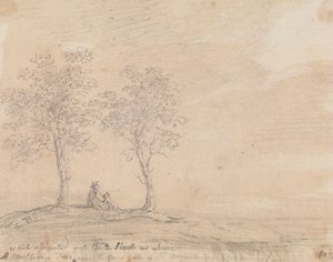 Una morera cerca de la Puerta Grande del Monasterio de San Agustín de Capt. Thomas Hastings