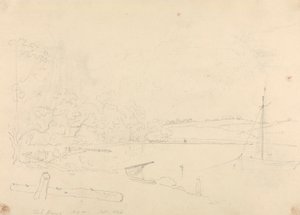 Fish House, Isla de Wight, septiembre de 1826 de Capt. Thomas Hastings