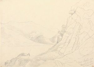 Desde Anglers Rock, Lago Ennerdale, 10 de mayo de 1836 de Capt. Thomas Hastings
