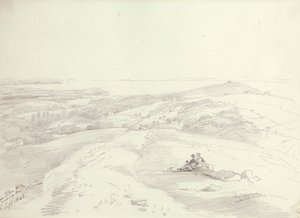 Desde Elton Hills mirando hacia Clevedon, 6 de septiembre de 1845 de Capt. Thomas Hastings