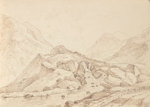 Cascada de Gowland, Gap of Dunloh, 6 de septiembre de 1841 de Capt. Thomas Hastings