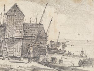 Playa de Hastings, 7 de octubre de 1820 de Capt. Thomas Hastings