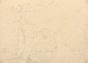 Holne Chase en el Dart, 30 de mayo de 1833 de Capt. Thomas Hastings
