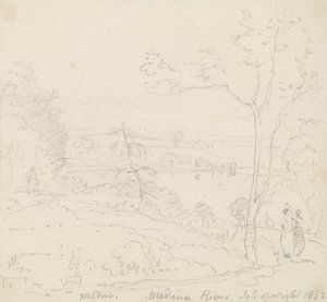 Memo del río Medina, Isla de Wight de Capt. Thomas Hastings