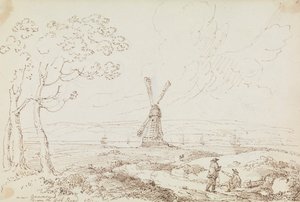 Cerca de Gravesend desde High Road de Capt. Thomas Hastings