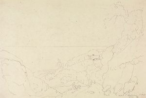 Cerca de Saint Lawrence, Isla de Wight de Capt. Thomas Hastings
