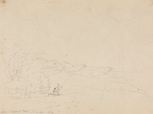 Cerca de la estación de Saint Lawrence, Isla de Wight de Capt. Thomas Hastings
