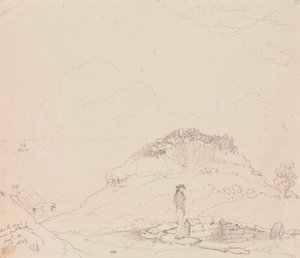 En la playa cerca de Sandrock, 13 de agosto de 1829 de Capt. Thomas Hastings