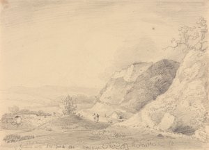Bastión sureste del castillo de Carisbrooke, 14 de junio de 1830 de Capt. Thomas Hastings